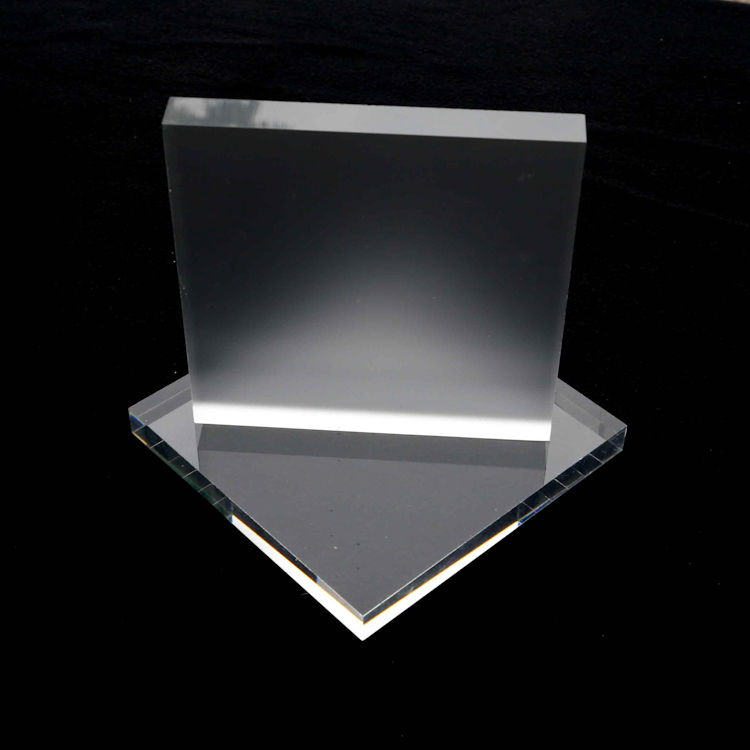Fabricante de HUASHUAITE 100% nuevo material personalizado fábrica de láminas de plexiglás acrílico esmerilado de color con precio barato