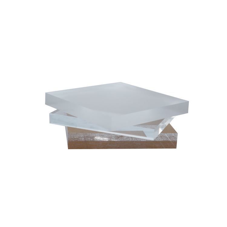 Los paneles de pared de acrílico esmerilado decorativos de la hoja plástica de la escarcha de un lado de la venta caliente