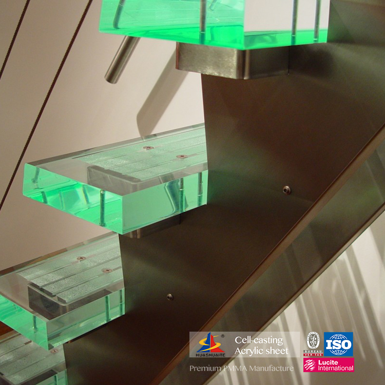 Hoja de acrílico de plexiglás fundido transparente de 1.8 mm-300 mm de alto PMMA transparente