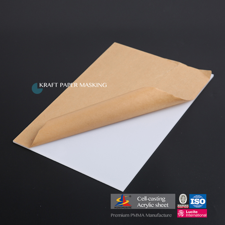 Lámina de acrílico fundido blanco Ópalo / lámina de PMMA transparente blanca