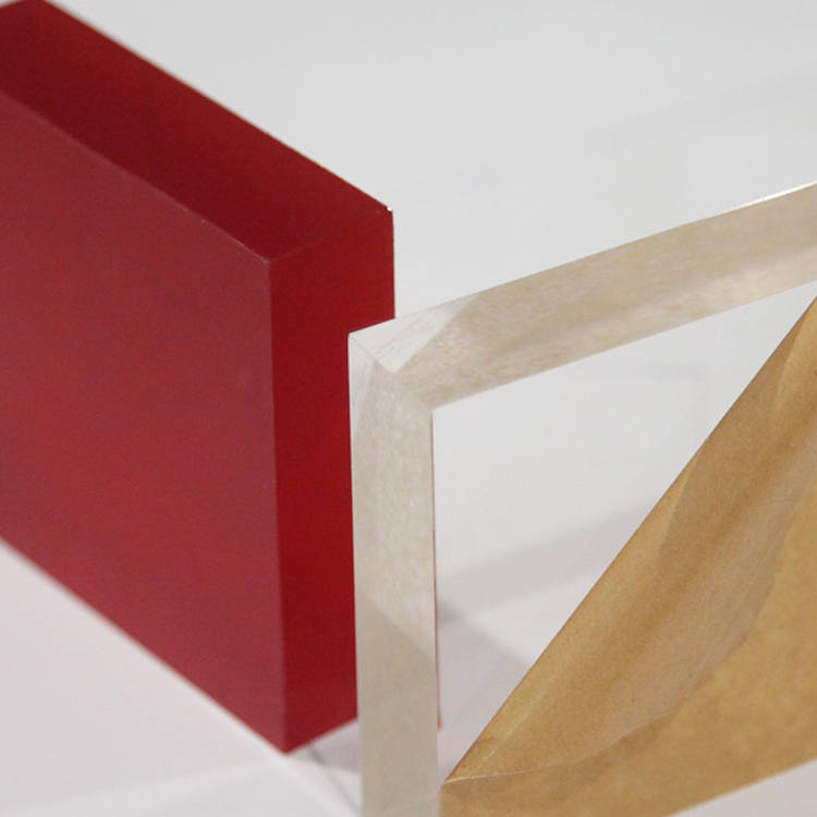 HUASHUAITE Hoja de plexiglás blanco PMMA Hoja de acrílico metacrilato Color 3 mm